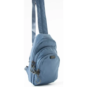 Unisex Suya Dayanıklı Çapraz Askılı Çok Gözlü Fermuarlı Sırt ve Göğüs Çantası Bodybag