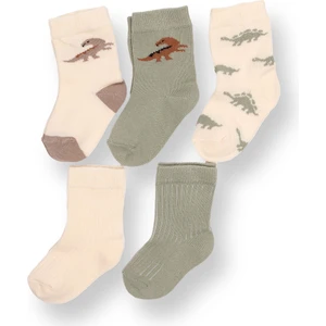 Hellobaby Erkek Bebek 5'li Soket Çorap