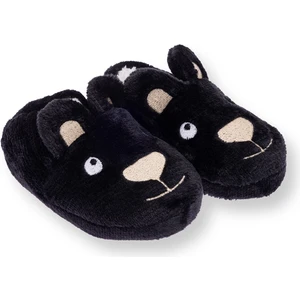 Hellobaby Unisex Ayı Figürlü Panduf Wellsoft Örme