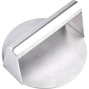 Burger Presi, Yuvarlak Smash Burger Presi, Izgara Aksesuarları Seti, Hamburger Köfte Makinesi ve Sıkma Yağı (Yurt Dışından)