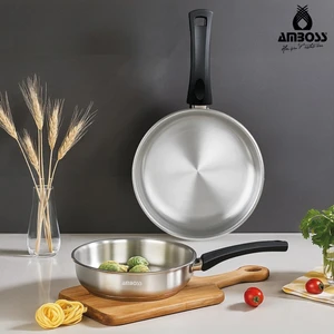 Siena Pro 2 Parça Paslanmaz Çelik Tava Seti