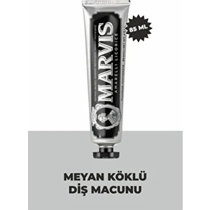 Amarelli Licorice Diş Macunu Koruyucu Etkiyle 75 ml Siyah Anason Aromalı