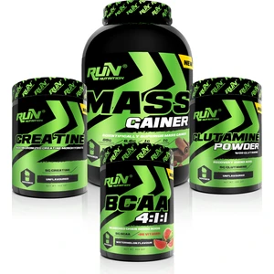Run Nutrition Kilo,Hacim Ve Enerji Paketi(Mass Gainer,Creatine,Glutamine,Bcaa)
