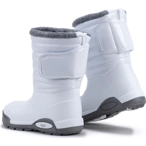 Topo Ski Charol Blanco Çocuk Kürklü Beyaz Yağmur Kar Çizmesi W10168-001