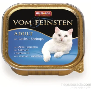Vom Feinsten Somonlu ve Karidesli Kedi Maması 100 Gr