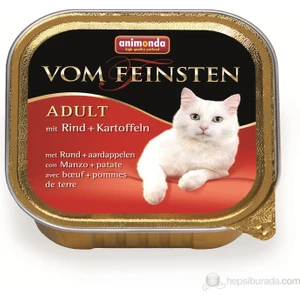 Sığır Eti ve Patatesli Yetişkin Kedi Konservesi 100gr