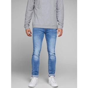 Jack & Jones Slim Fit Düz Renksiz Erkek Denim Pantolon - 12146866