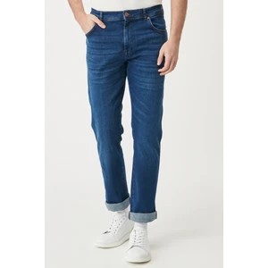 WRANGLER Erkek Texas Slim Fit Strech Jean Pantolon