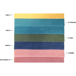 4'lü Kadife Dokulu Kırlent Kılıfı Haki Yeşil