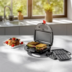 Toastbuster 1325H Çıkarılabilir Tost Plakalı Waffle Makinesi