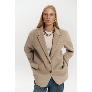 Howell Taupe Blazer Ceket