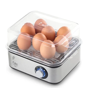 Eggy Master Yumurta Pişirici - 8 Yumurta Kapasitesi, 500 W Güç, Paslanmaz Çelik Gövde, Sert ve Yumuşak Pişirme Seçenekleri