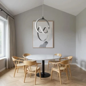 Yakut Gri Kasa Sarkıt Ledli Avize