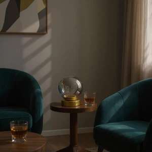 Irem Gold Kasa Masa Lambası