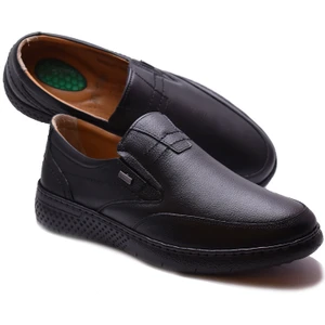 7575 Ortopedi Yumuşak Deri Mevsimlik Kışlık Erkek Ayakkabı (40-45)