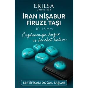 Sertifikalı Doğal Iran Nişabur Firuze Taşı Kütle 10-15 mm – Huzur ve Bereket Taşı