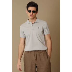 Laon Spor Polo Yaka Erkek Tişört Siyah