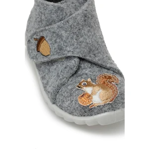 HAPPY GRI Erkek Çocuk Panduf