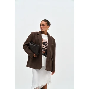 Howell Koyu Kahve Blazer Ceket