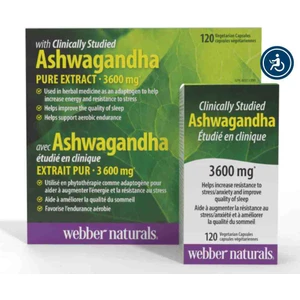 Webber Naturals KSM 66 3600 Mg 120 Kapsül