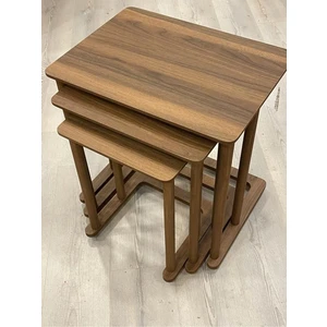 Ezel Tekerlekli C Zigon Sehpa