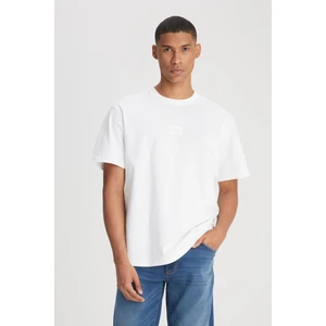 Bisiklet Yaka Tshirt OffWhite