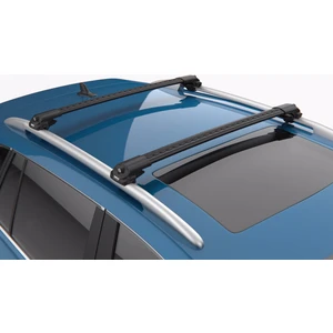 Turtle Can Carry Air-1 Volkswagen Passat Variant (B7) Estate 2010-2011-2012-2013-2014 Modeller için Portbagaj Ara Atkı Seti, Siyah