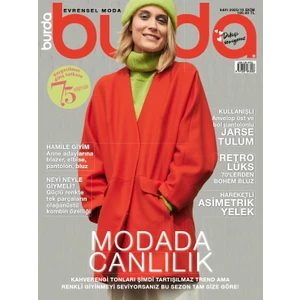 Burda Dergisi 2025 Eylül Sayısı 32 Sayfa Ciltli Özel Tasarımlar