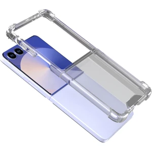 Samsung Galaxy Z Flip 7 Kılıf Şeffaf Nitro Anti Shock Kapak