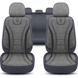 City Serisi Renault Kangoo 2008-2020 ile Uyumlu Koltuk Kılıfı, Gri