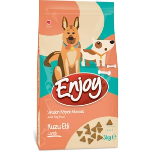 Kuzu Etli ve Pirinçli Yetişkin Köpek Maması 3kg