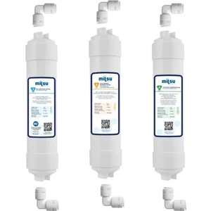 Milsuart Kapalı Kasa Su Arıtma Cihazı AquaFlo 3lü Su Arıtma Ön Filtre Seti