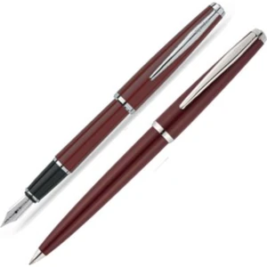 Dolmakalem+Tükenmez 33 Lüks Kutulu Bordo