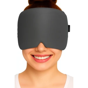 Mıgren ve Baş agrısı için Rahatlatıcı Isıtıcı Ped Sıcak Soğuk Kompres Termojel Buz Paket Bandajı(Gri)