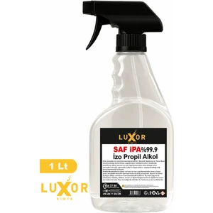 Luxor Kimya %99.9 Saf Ipa Izo Propil Sprey Başlıklı Yüzey Temizleyici  1 Lt