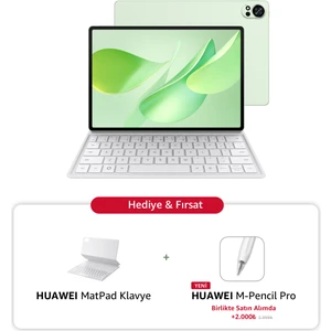 Yeni (2025) Matepad 12X 12.0" Papermatte Edition 12GB 256GB Yeşil + Klavye