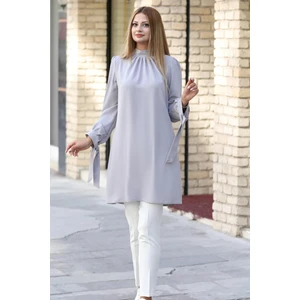 Esila Tesettür Tunik Gri