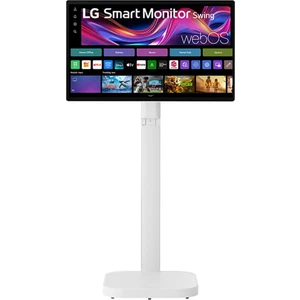 Lg 31.5" Swing 32U889SA-W 5ms 4K UHD IPS Tekerlekli Standlı Dokunmatik Smart Monitör