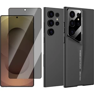 Samsung Galaxy S24 Ultra Kılıf Ultra İnce Kamera Korumalı Sert Rubber Zore Procase Kapak + Hayalet Cam Ekran Koruyucu