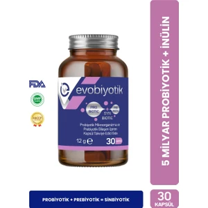 30 Kapsül | Probiyotik & Prebiyotik