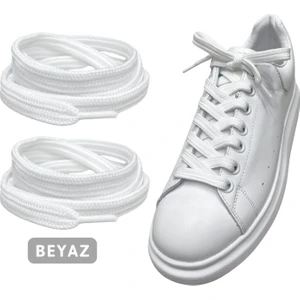 120 cm Yassı Spor Ayakkabı Bağcığı, Sneakers Bağcık, Yassı Ayakkabı Bağcığı 1 Çift