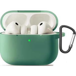 Apple Airpods Pro 3 Kılıf Silikon Yeşil