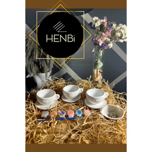 Fincan Taş Boyama Seti Okul Veya Anne Çocuk Etkinliği Boyama Seti Tasarım Boyama