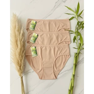 Kadın Bambu Kilot 3'lü Set Bayan Bambu Silip