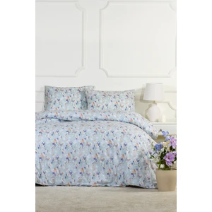 Floret Nevresim Takımı Çift Kişilik Fitted Lastikli (200x220 cm) Yeşil