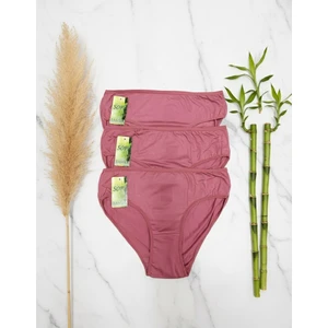 Kadın Bambu Kilot 3'lü Set Bayan Bambu Silip