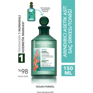 Yves Rocher Arındırıcı Asetik Asit Saç Sirkesi ve Toniği - Yağlı Saçlar / Purete -VEGAN-37823