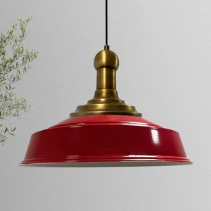 Asaletli Eskitme Long Knob Başlık Retro Sarkıt Lamba Restoran Salon Aydınlatma