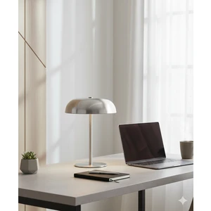 Modern Dokunmatik Ayarlı LED Masa Lambası | Şarj Edilebilir & Taşınabilir | Gold, Gümüş, Krem Seçenekleri