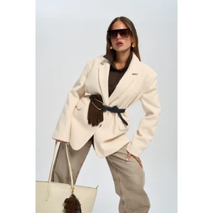 Howell Ekru Blazer Ceket